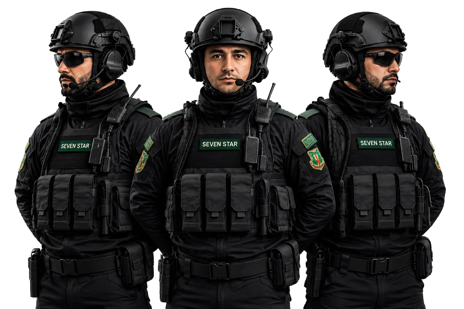 Seven Star Security Guard Lineup